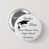 母、祖母のect。 20xx卒業生の 缶バッジ (正面&裏面)