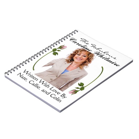 母/祖母/妻への愛のノート – SRF ノートブック (左側)