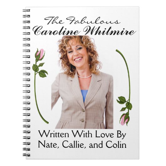 母/祖母/妻への愛のノート – SRF ノートブック (正面)