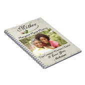 母/祖母/妻への愛のノート – SRF ノートブック (右側)