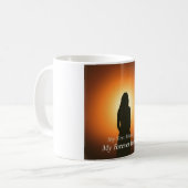 母：私の最初の友人、私の永遠の英雄 | 心から コーヒーマグカップ (正面左)