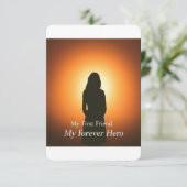 母：私の最初の友人、私の永遠の英雄 | 心から 招待状 (スタンド正面)