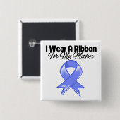 母-私はタマキビのリボンを身に着けています 缶バッジ (正面&裏面)
