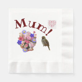母 縁ありランチョンナプキン