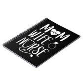 母'；の日の贈り物 – 母を過小評価しない ノートブック (左側)