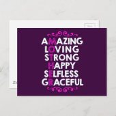 母 | Perfect Mothers Day Gift ポストカード (正面/裏面)