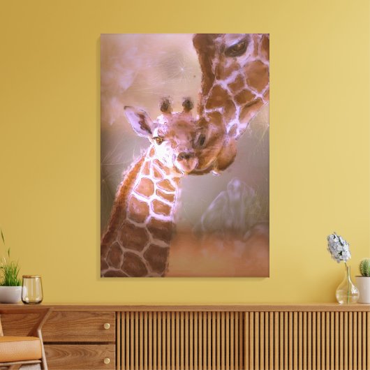 母" s愛 キャンバスプリント (インサイチュ (リビング))