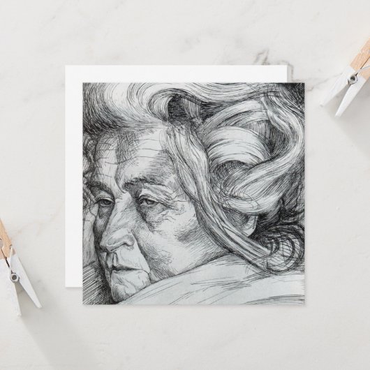 母（Umberto Boccioni著） カード (正面/裏面インサイチュ)