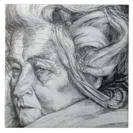 母（Umberto Boccioni著） タイル