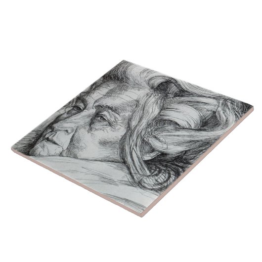 母(Umberto Boccioni著) タイル (側面)