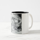 母（Umberto Boccioni著） ツートーンマグカップ (正面右)