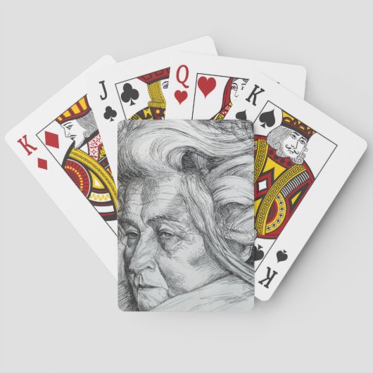 母（Umberto Boccioni著） トランプ (裏面)