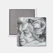 母（Umberto Boccioni著） マグネット (正面/裏面)