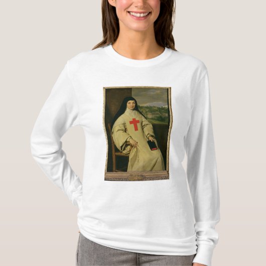母Angelique ArnauldのAbbess Tシャツ (正面)