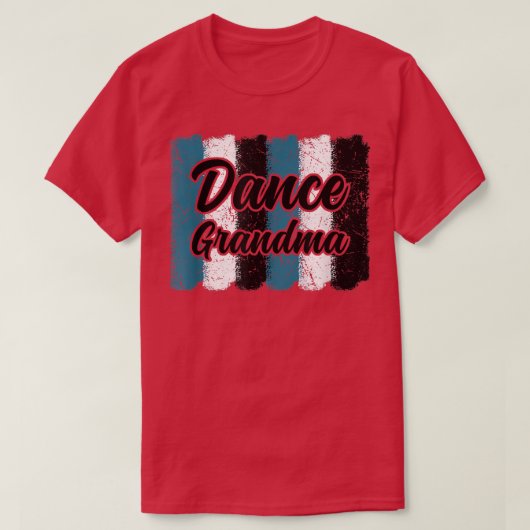 母Dのダンスグランマーブラシ踊り Tシャツ (デザイン正面)