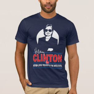 母Flippin'大統領のためのヒラリー・クリントン Tシャツ