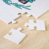 母I好きギグヒマワリ誕生日 ジグソーパズル (側面)