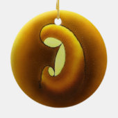 母n子供の~のオーナメント セラミックオーナメント (裏面)