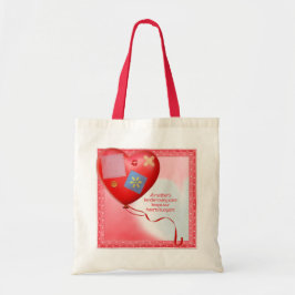 母TLCハートバルーン トートバッグ