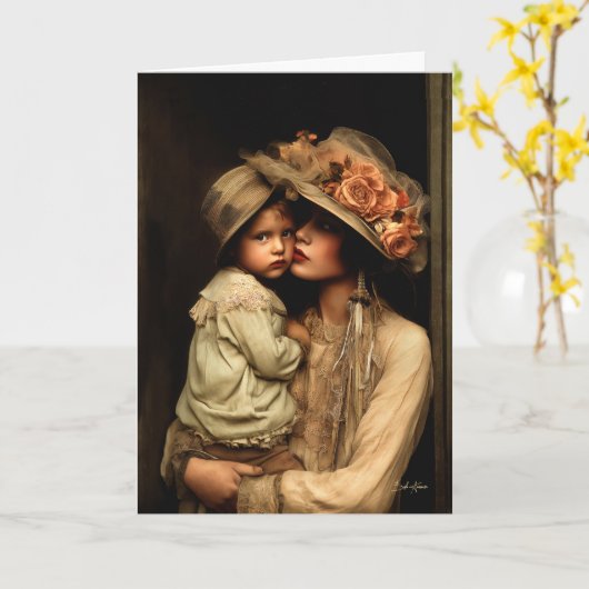 母Touch カード (黄色い花)