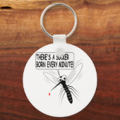 毎分吸盤が生まれある キーホルダー (正面)