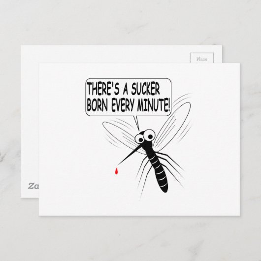 毎分吸盤が生まれある ポストカード (正面/裏面)