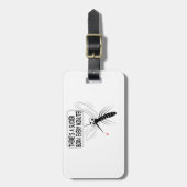 毎分吸盤が生まれある ラゲッジタグ (正面縦)