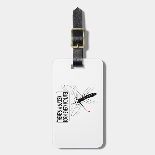 毎分吸盤が生まれある ラゲッジタグ (正面縦)