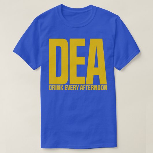毎午後飲もう (DEA) 毎午後飲もう Tシャツ (デザイン正面)
