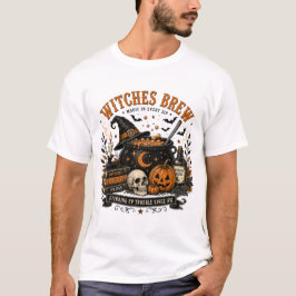 毎口魔法のハロウィンTシャツ 魔法使いのブレンド Tシャツ