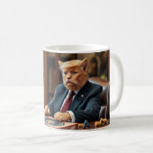 毎回の飲みにプレジデント級のユーモアを! コーヒーマグカップ (正面右)