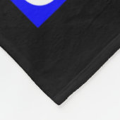 毎回脱毛症認識度 フリースブランケット (角)