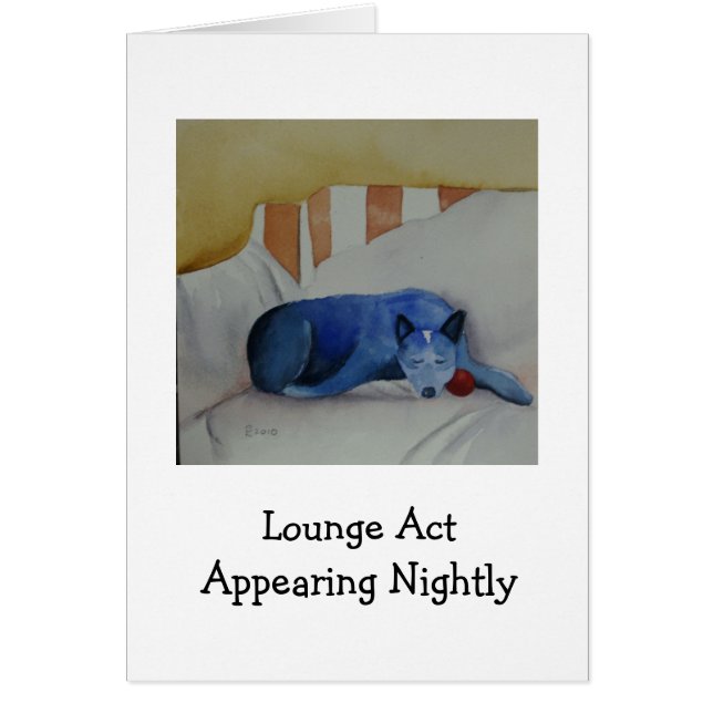 毎夜現われるラウンジの行為 (正面)