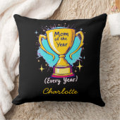 毎年の母 | 母おもしろいの日 クッション (ブランケット)