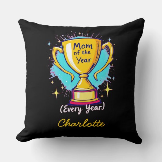 毎年の母 | 母おもしろいの日 クッション (正面)