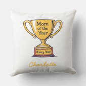 毎年の母 | 母最高のの日 クッション (裏面)