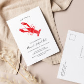 毎年夏のシーフード沸騰ファミリーパーティー インビテーションポストカード