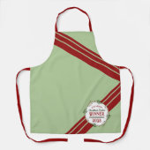 毎年恒例のホリデーコンテスト優勝者の懸賞エプロン エプロン (正面)