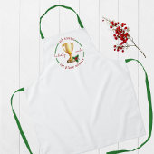 毎年恒例のホリデーコンテスト受賞者の賞のエプロン エプロン