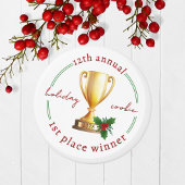 毎年恒例のホリデーコンテスト受賞者の賞受賞磁石 マグネット