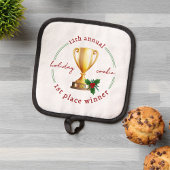 毎年恒例のホリデーコンテスト受賞者の賞 鍋敷き