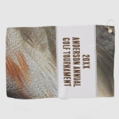 毎年恒例の家族懇親会フェザーゴルフトーナメント ゴルフタオル (横)