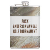 毎年恒例の家族懇親会フェザーゴルフトーナメント フラスク (正面)