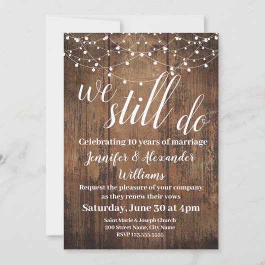 毎年恒例の結婚記念日をお祝いします (正面)