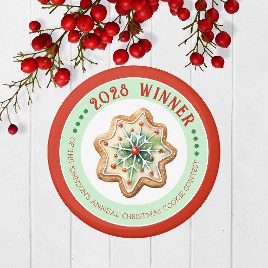 毎年恒例のCookieコンテスト優勝者のマグネット マグネット