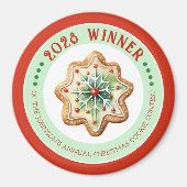 毎年恒例のCookieコンテスト優勝者のマグネット マグネット (正面)