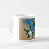 毎救日コーヒー コーヒーマグカップ (正面左)