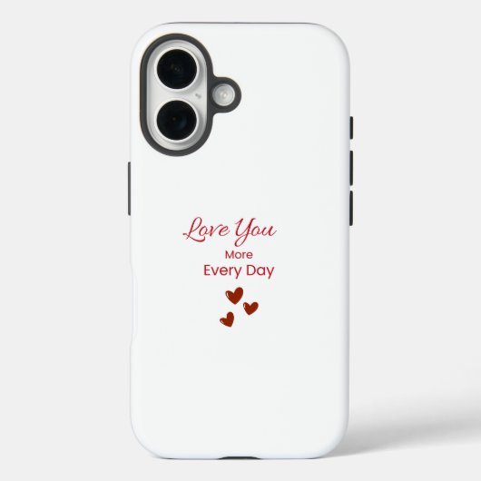 毎日あなたへの愛が深まる フォンケース Case-Mate iPhoneケース (裏面)