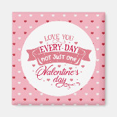 毎日あなたを愛する唯一の1日フェスティバル マグネット (正面)