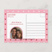 毎日あなたを愛する1日だけでなく甘い シーズンポストカード (裏面)